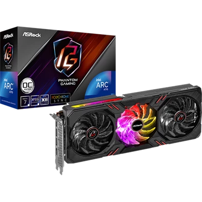 VGA Asrock Intel Arc A770 Phantom Gaming D 8G OC