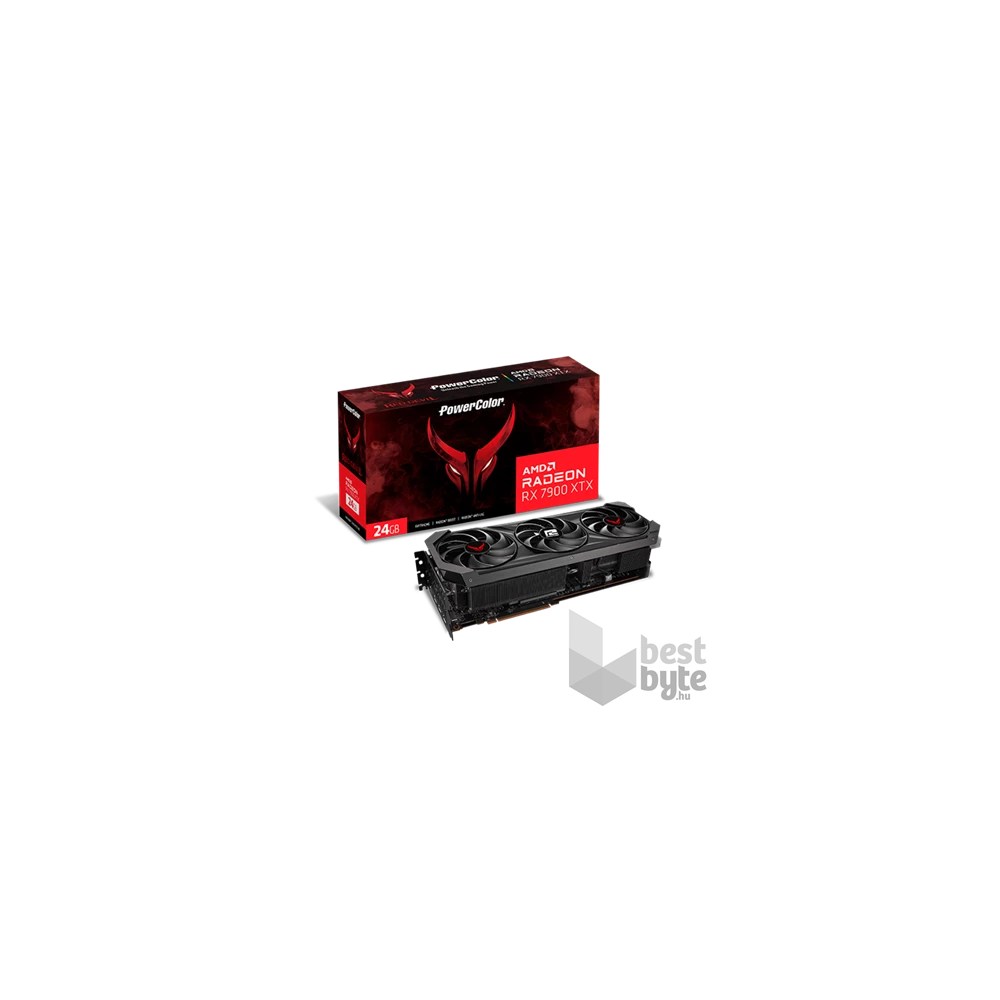 VGA PowerColor AMD RX 7900 XTX RED DEVIL 24GB GDDR6 - RX7900XTX 24G-E/OC