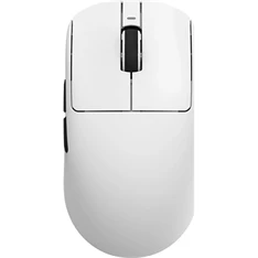 VXE R1 ProMax USB vezeték nélküli fehér optikai gamer egér