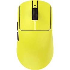VXE R1 ProMax USB vezeték nélküli sárga optikai gamer egér