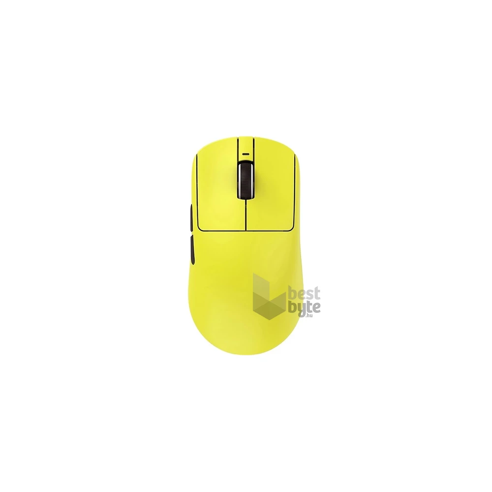 VXE R1 ProMax USB vezeték nélküli sárga optikai gamer egér