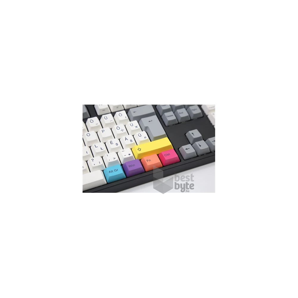 Varmilo VEM88 CMYK USB magyar gaming EC Iris V2 mechanikus billentyűzet