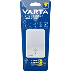 Varta 16624101421 Motion Sensor Night Light éjjeli lámpa + 3db AAA elem