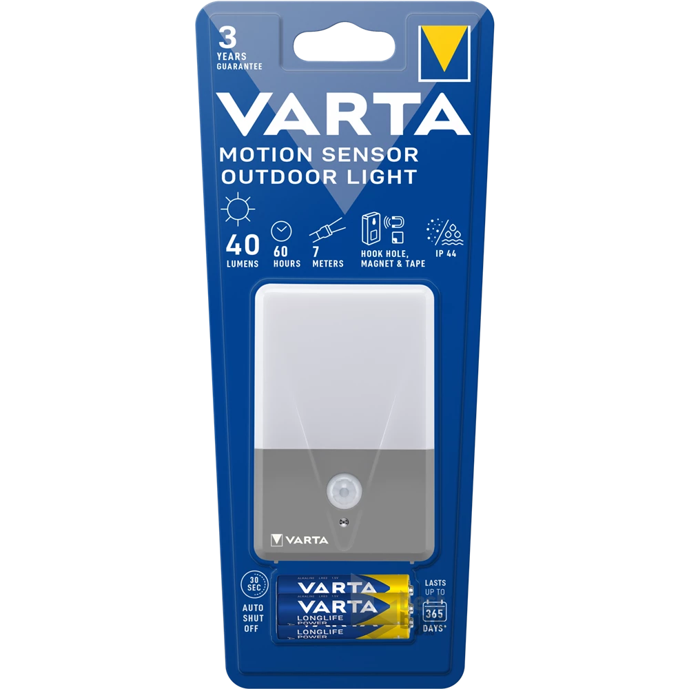 Varta 16634101421 Motion Sensor Ourdoor Light mozgásérzékelős kültéri lámpa