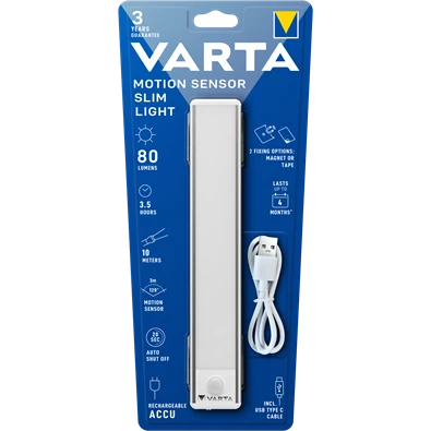 Varta 17624101401 Motion Sensor Slim Light mozgásérzékelős lámpa