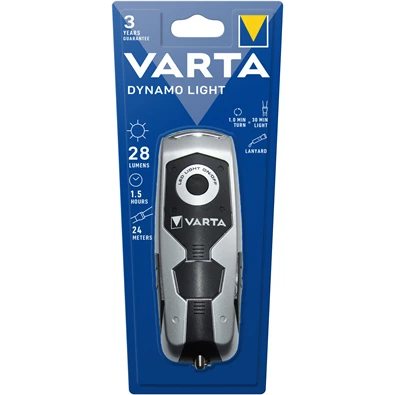 Varta 17680101401 DYNAMO dinamós LED elemlámpa