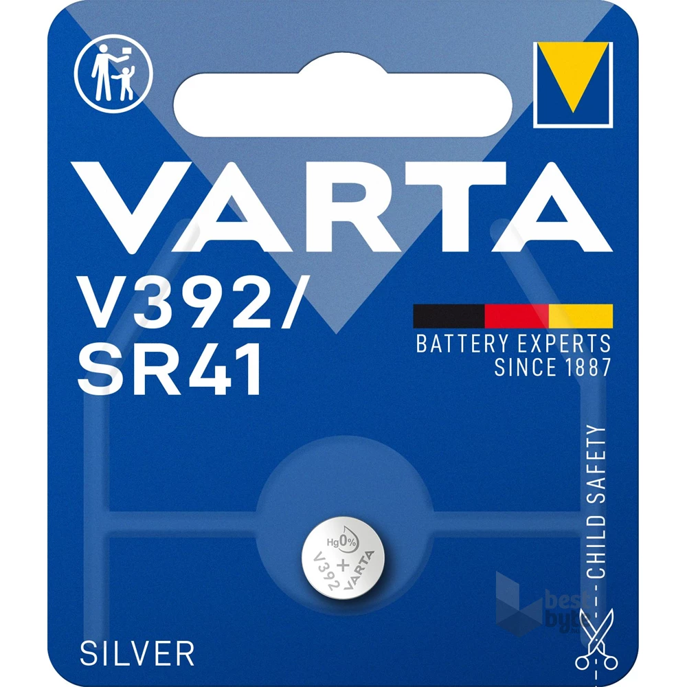 Varta 392101401 V392 (SR41) gombelem 1db/bliszter