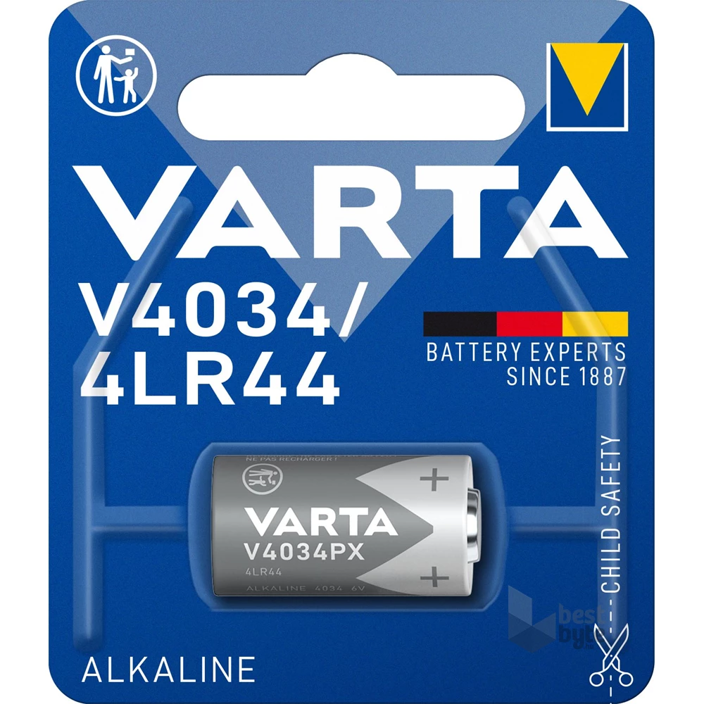 Varta 4034101401 V4034PX (4LR44) 6V alkáli fotó- és kalkulátorelem 1 db/bliszter
