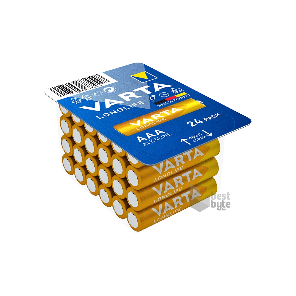 VARTA 4103301124 Longlife AAA (LR03) mikroceruza elem BigBox24