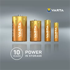 VARTA 4106101436 Longlife AA (LR06) alkáli ceruzaelem 6db/bliszter