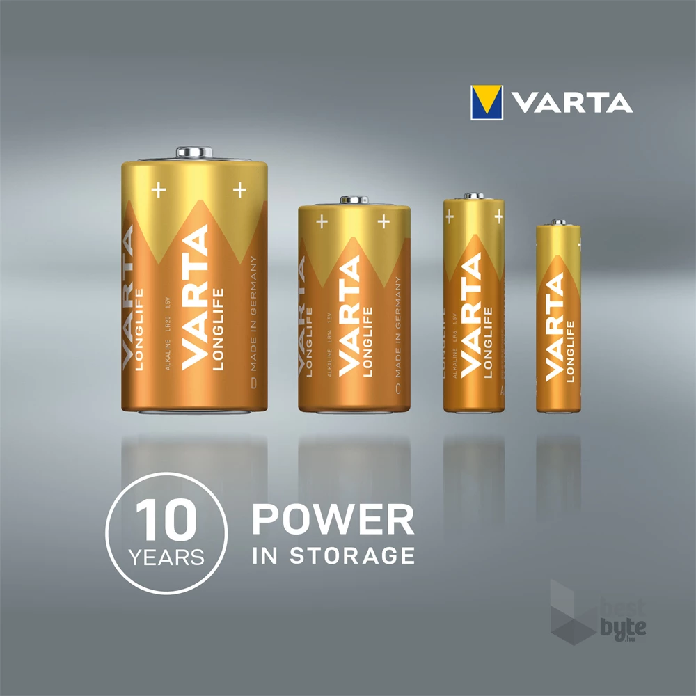 VARTA 4106101436 Longlife AA (LR06) alkáli ceruzaelem 6db/bliszter