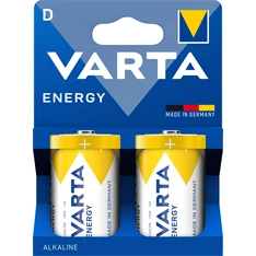 Varta 4120229422 Energy góliát D (LR20) elem 2db/csomag (műanyagmentes csomagolás)