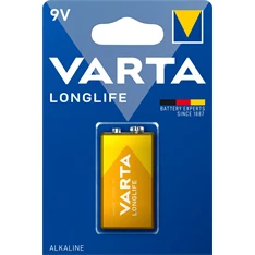 Varta 4122101411 Longlife alk&#225;li 9V elem 1db/bliszter