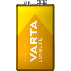 Varta 4122101411 Longlife alk&#225;li 9V elem 1db/bliszter