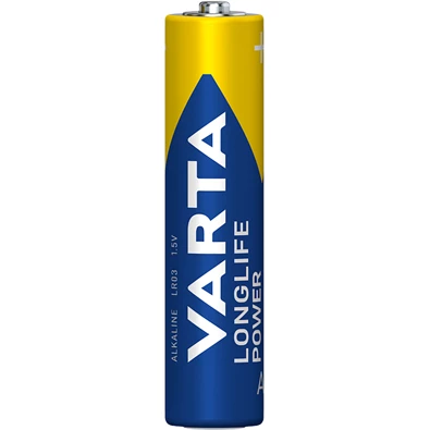 VARTA 4903121414 Longlife Power AAA (LR03) alkáli mikroceruza elem 4db/bliszter