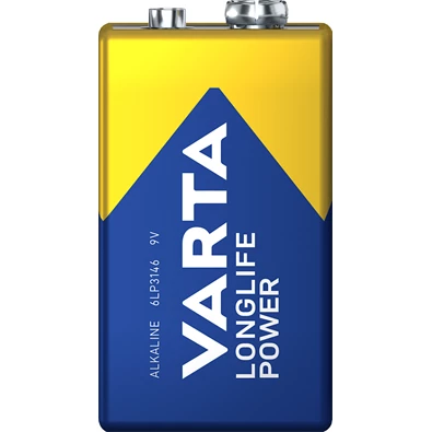 Varta 4922121411 Longlife Power 9V (6RL61) alkáli elem 1db/bliszter