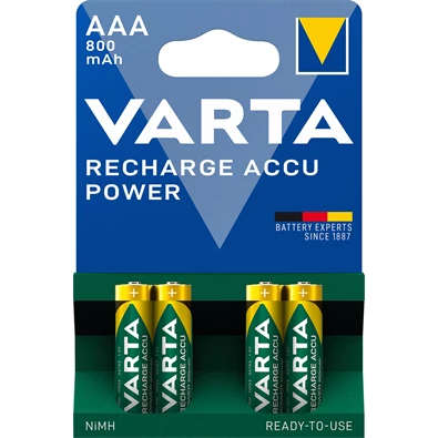Varta 56703101404 Ready2Use AAA (HR03) 800mAh akkumulátor 4db/bliszter