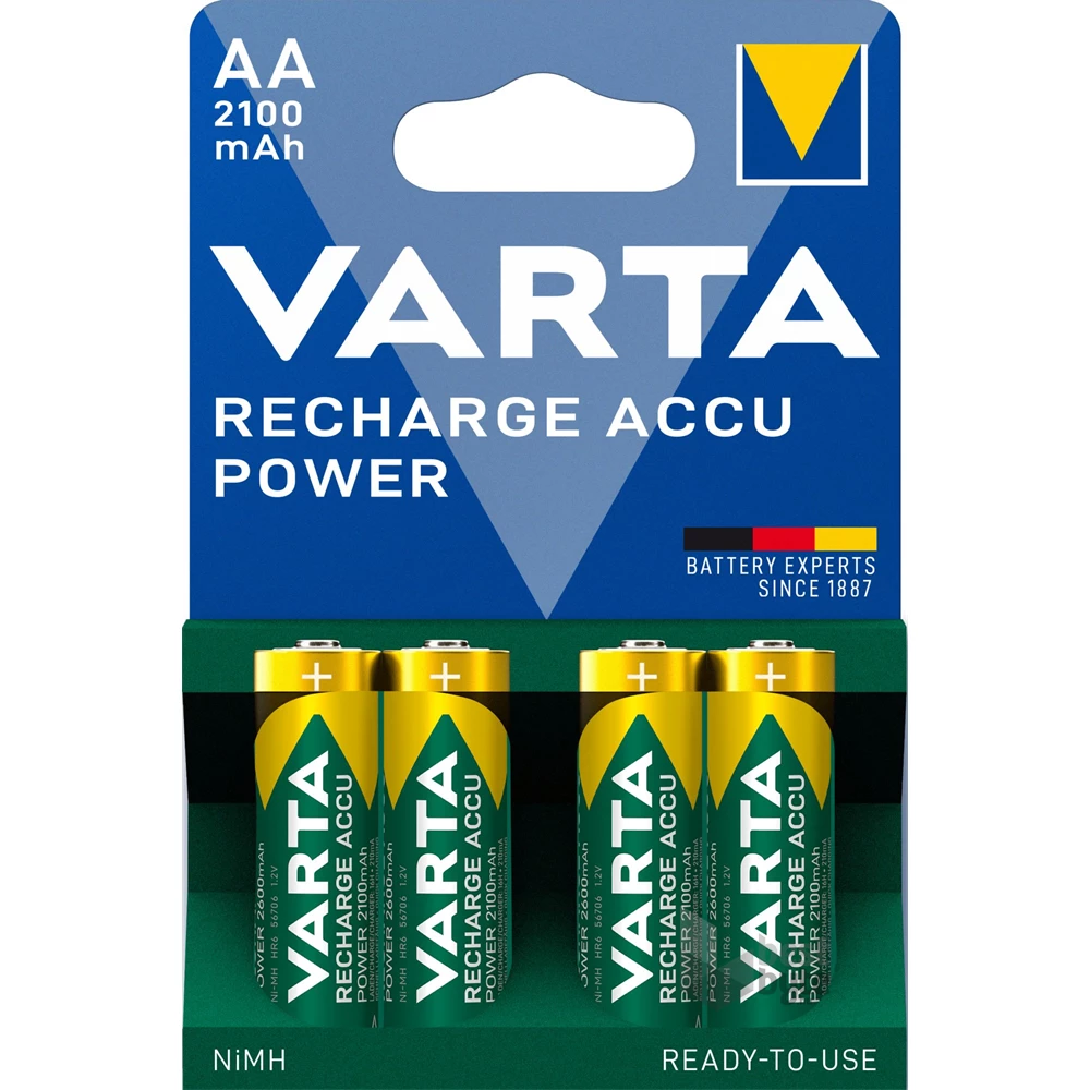 Varta 56706101404 Ready2Use AA (HR6) 2100mAh akku 4db/bliszter