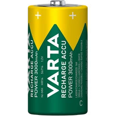 Varta 56714101412 Power bébi C 3000mAh akkumulátor 2db/csomag (műanyagmentes csomagolás)