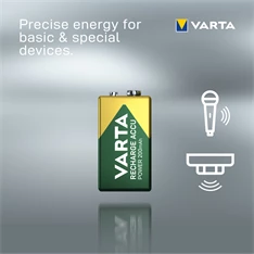 Varta 56722101401 Power Accu 1x9V 200 mAh R2U