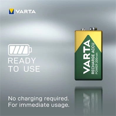 Varta 56722101401 Power Accu 1x9V 200 mAh R2U