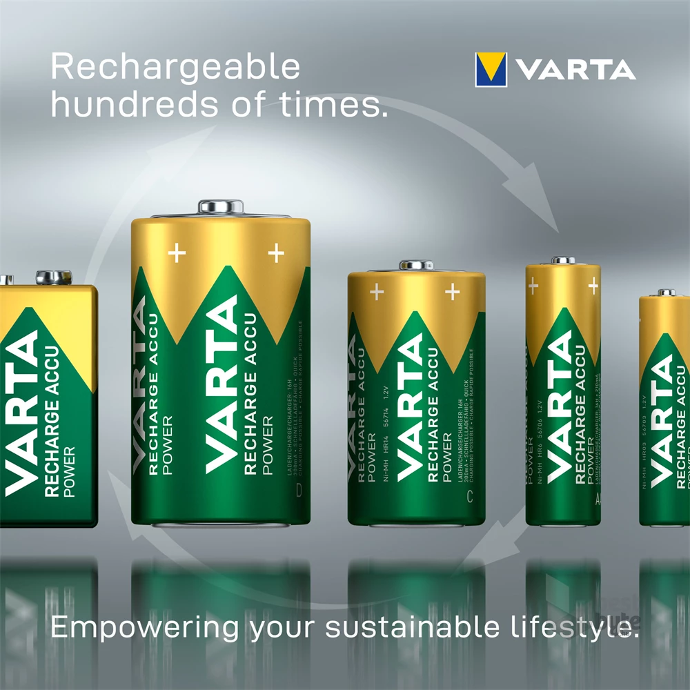 Varta 56722101401 Power Accu 1x9V 200 mAh R2U
