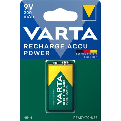 Varta 56722101401 Power Accu 1x9V 200 mAh R2U