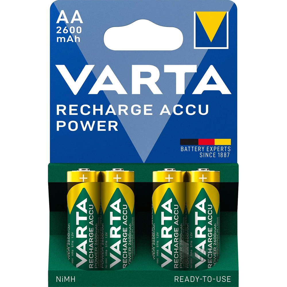 Varta 5716101404 Ready2Use AA (HR6) 2600mAh akku 4db/bliszter
