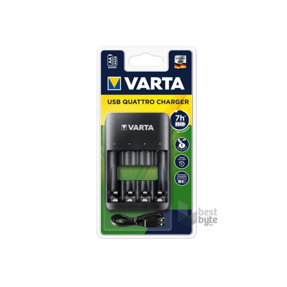 Varta 57652101451 USB Quattro töltő