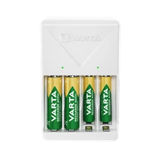 Varta 57657101451 Plug töltő + 4db AA 2100 mAh akkumulátor