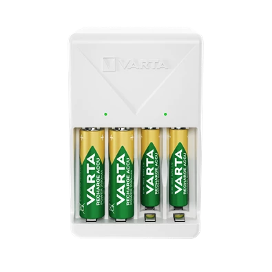 Varta 57657101451 Plug töltő + 4db AA 2100 mAh akkumulátor