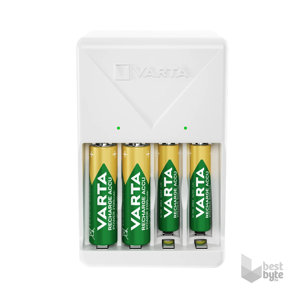 Varta 57657101451 Plug töltő + 4db AA 2100 mAh akkumulátor