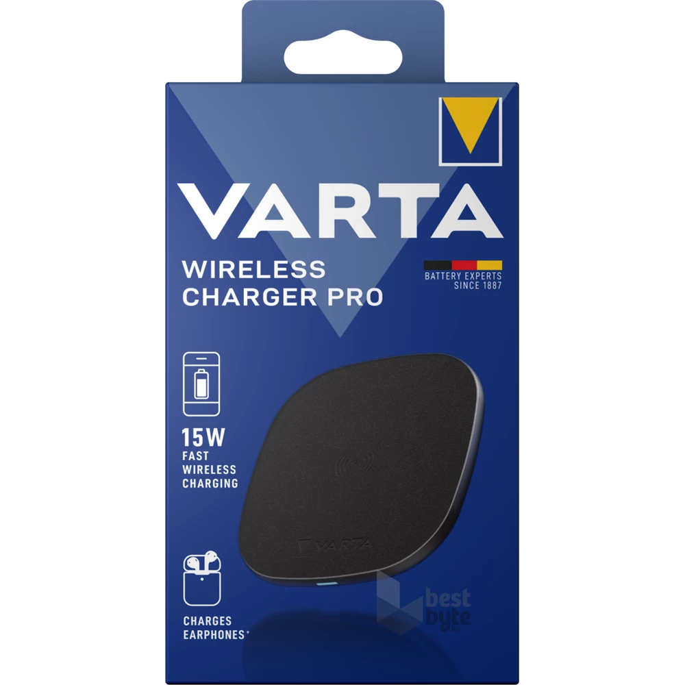 Varta 57905101111 Wireless Charger Pro vezeték nélküli gyors töltő