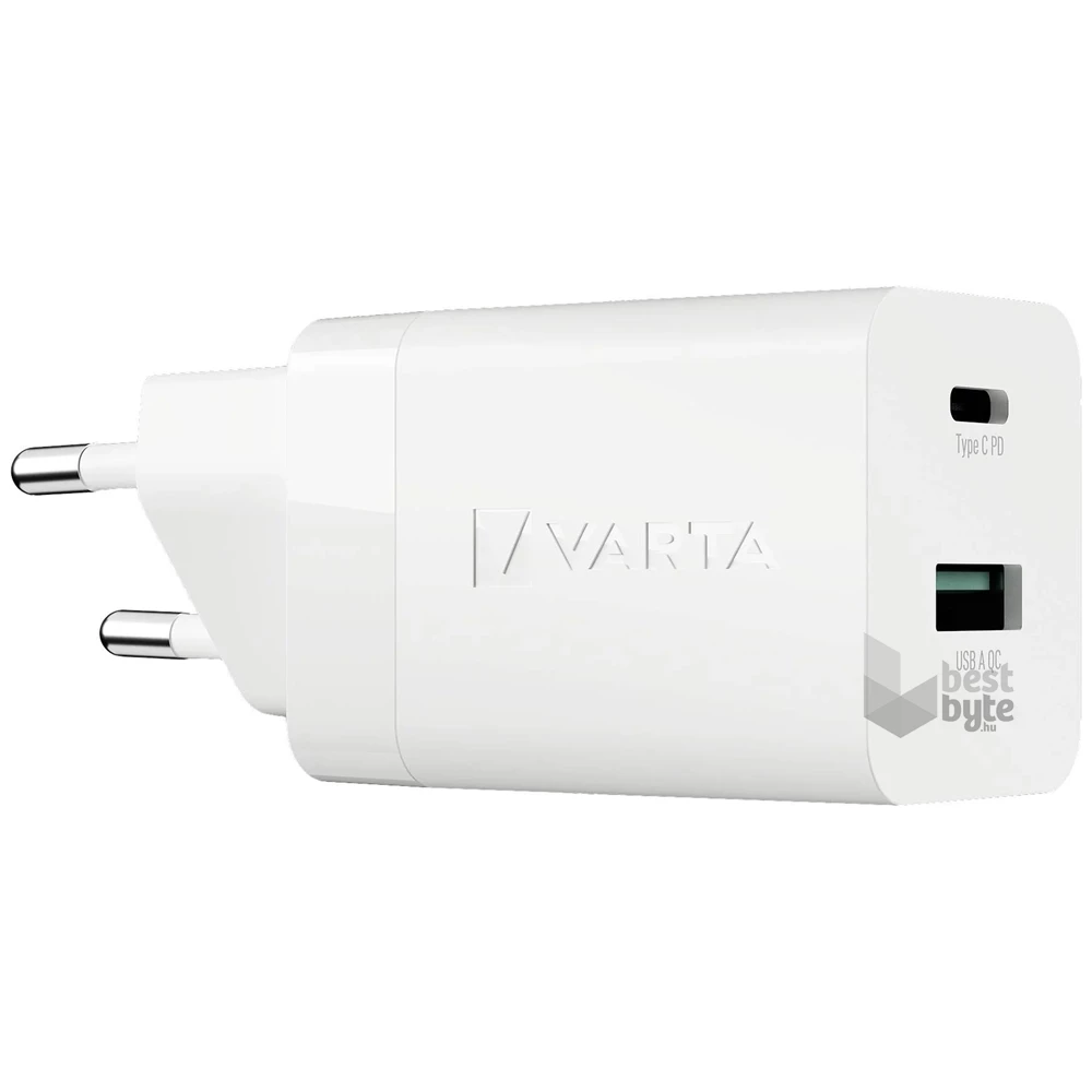 Varta 57955101111 Speed USB A 18W/USB C 20W hálózati töltő