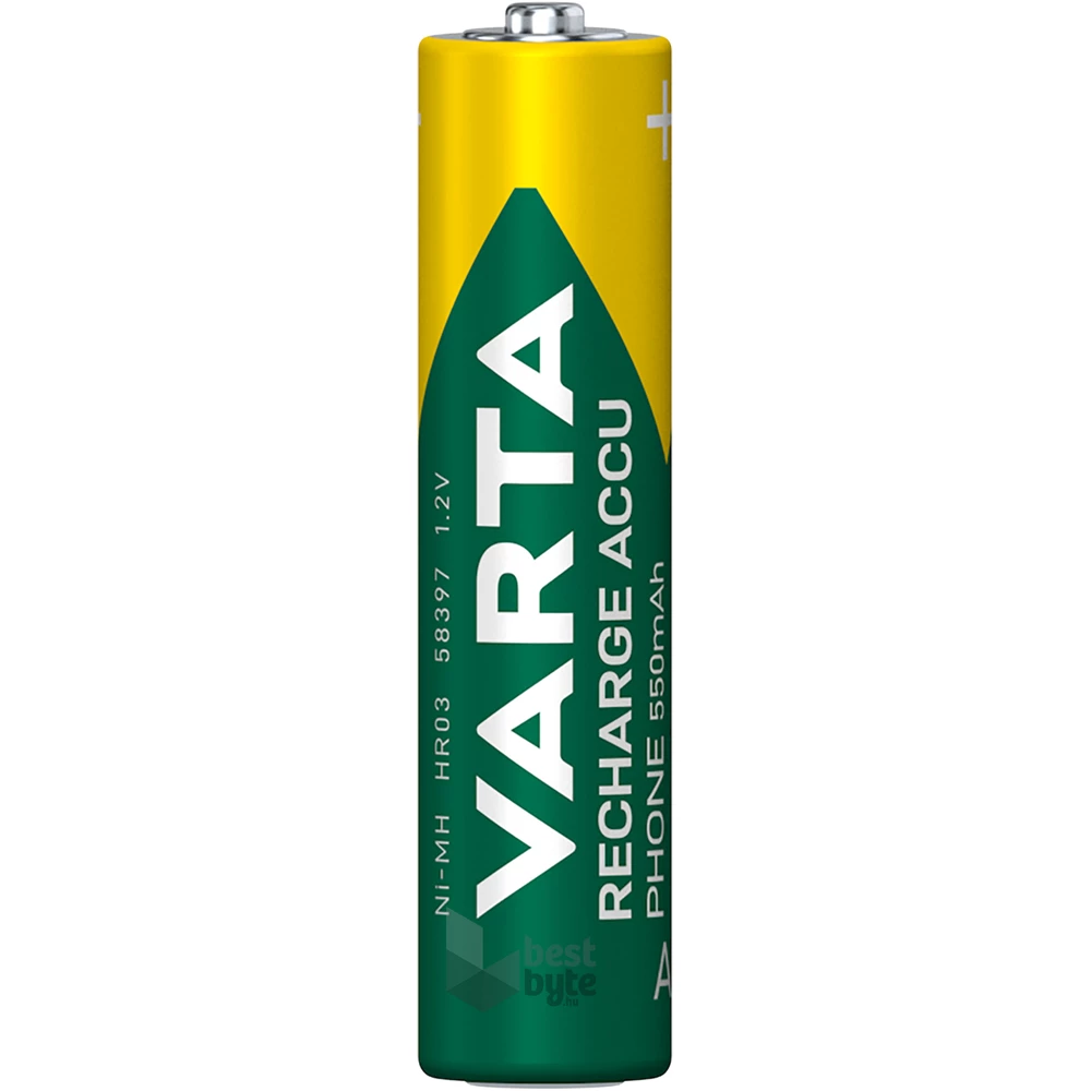Varta 58397101402 AAA (HR03) 550mAh telefon akku 2db/bliszter