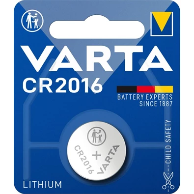 Varta 6016112401 CR2016 lítium gombelem 1db/bliszter