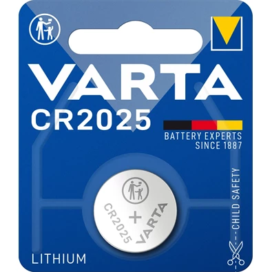 Varta 6025112401 CR2025  lítium gombelem 1db/bliszter