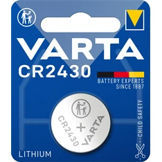 Varta 6430112401 CR2430 lítium gombelem 1db/bliszter