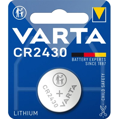 Varta 6430112401 CR2430 lítium gombelem 1db/bliszter