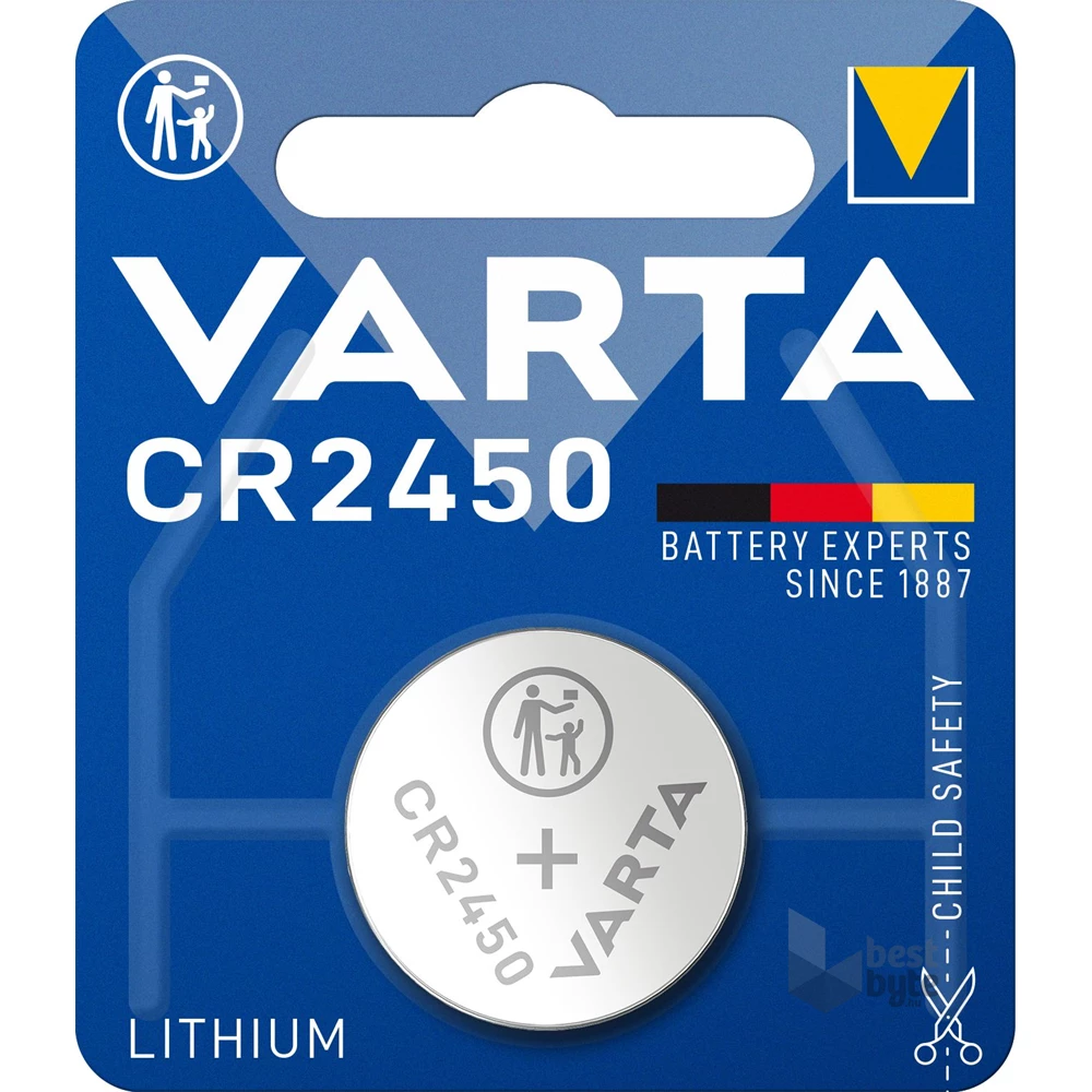 VARTA 6450112401 CR2450 lítium gombelem 1db/bliszter