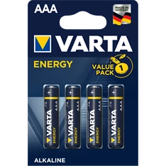 Varta 4103229414 Energy AAA LR03) alkáli mikro ceruza elem 4db/bliszter