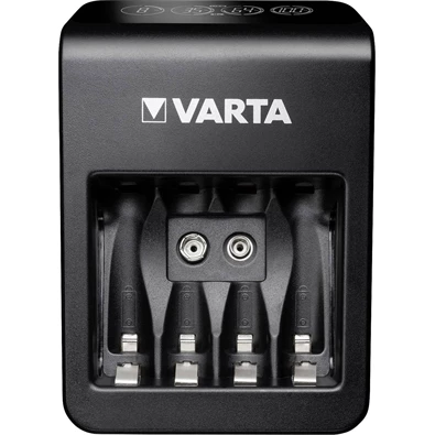 Varta 57687101441 LCD Plug Charger/4db AA 2100mAh akku/akku töltő