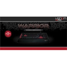 Venom PC0002 PC PRO "WARRIOR" ENG USB fekete mechanikus gamer billentyűzet