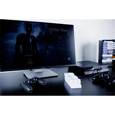 Venom VS2737 PS4 fehér dupla töltőállomás