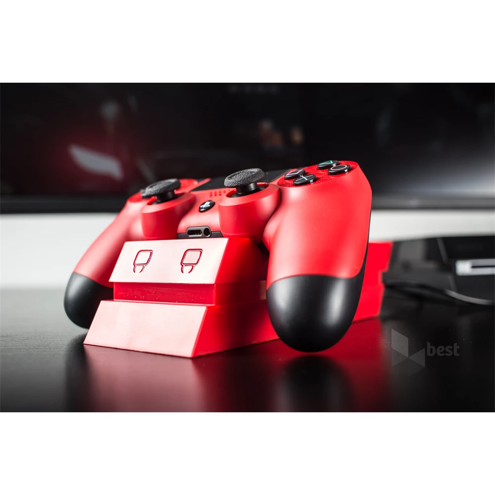 Venom VS2739 PS4 piros dupla töltőállomás