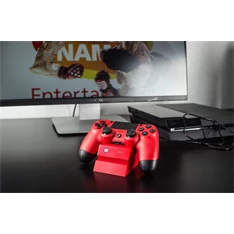 Venom VS2739 PS4 piros dupla töltőállomás