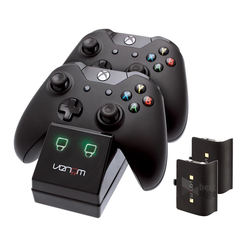 Venom VS2851 Xbox One fekete töltőállomás + 2 db akkumulátor