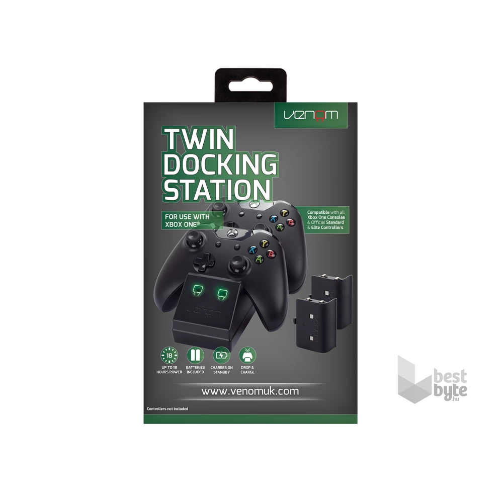 Venom VS2851 Xbox One fekete töltőállomás + 2 db akkumulátor