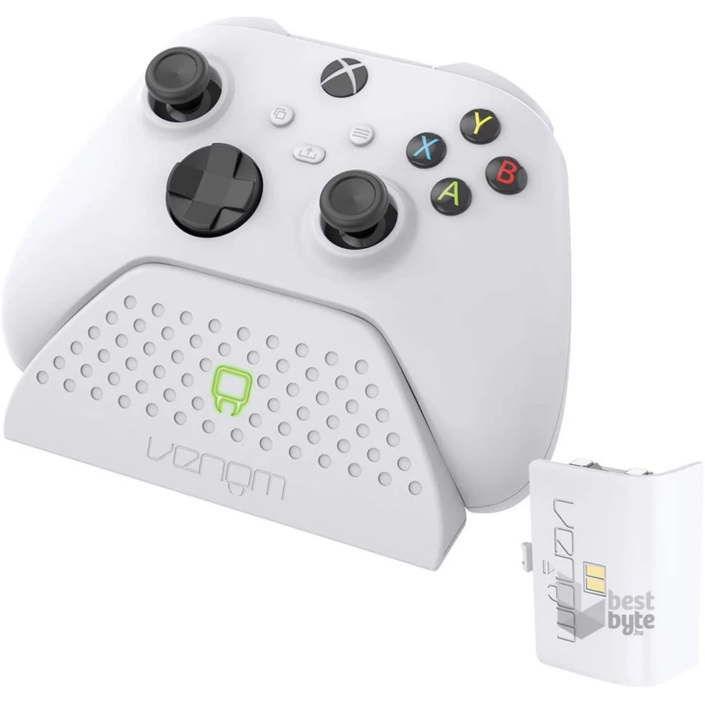 Venom VS2870 Xbox Series X|S/Xbox One fehér töltőállomás + 1 db akkumulátor