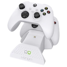 Venom VS2871 Xbox Series X & S fehér dupla töltőállomás + 2db akkumulátor